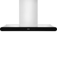 thumbnail image 1 of Empava 36 in. 400 CFM Island Range Hood - Ducted Exhaust Kitchen Vent - Tempered Glass - Soft Touch Controls - 3 Speed Fan - Permanent Filter - LEDs Light in Stainless Steel, 1 of 17