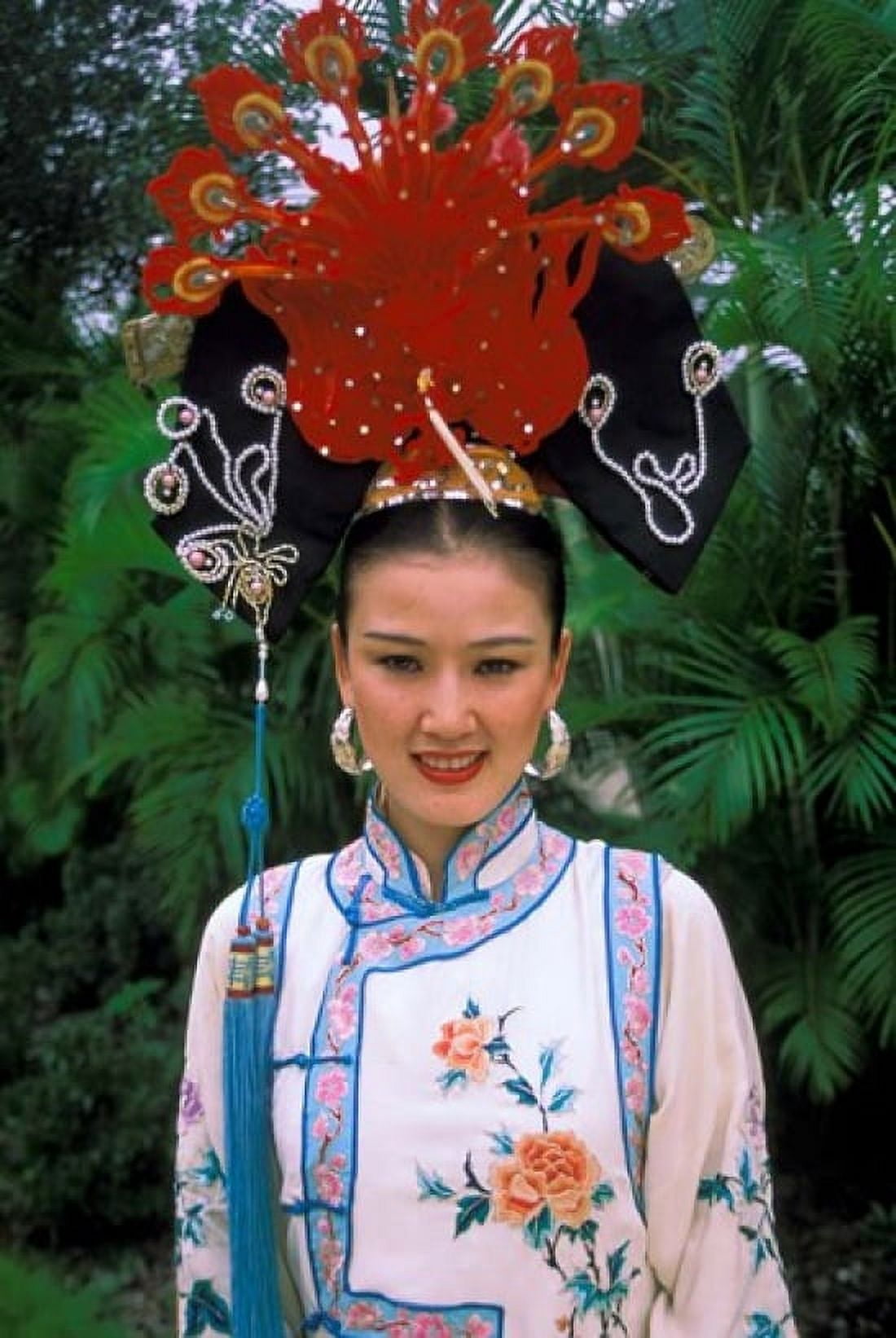 Emperior Traditional Dress China Canvas Art - Bill Bachmann DanitaDelimont (24 x 36)