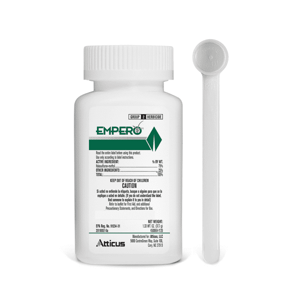 Empero Nutsedge Killer (1.33 oz) - (Compare to Sedgehammer) - Halosulfuron-Methyl 75% - Herbicide for Established Lawns, Ornamental Turfgrass, & Landscape Areas - by Atticus