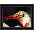 thumbnail image 1 of Emperor Alexander II on His Deathbed 24x20 Black Ornate Wood Framed Canvas Art by Makovsky, Konstantin, 1 of 2