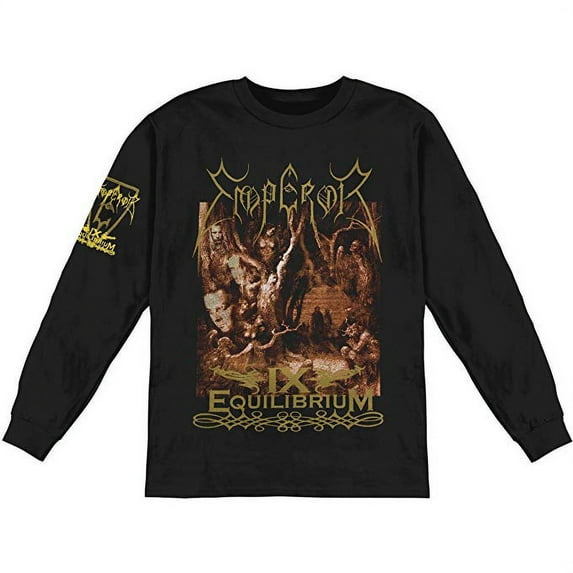 Emperor IX Equilibrium Long Sleeve Men's Black T-Shirt