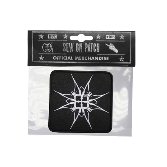 Men's Emperor Prometheus (Square) Embroidered Patch Black