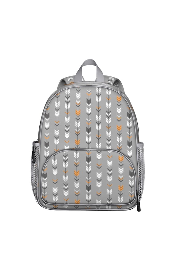 Emperor Penguin Print Waterproof School Backpack - Ergonomic & Breathable Spine-Friendly Daypack for Students with Side Pockets