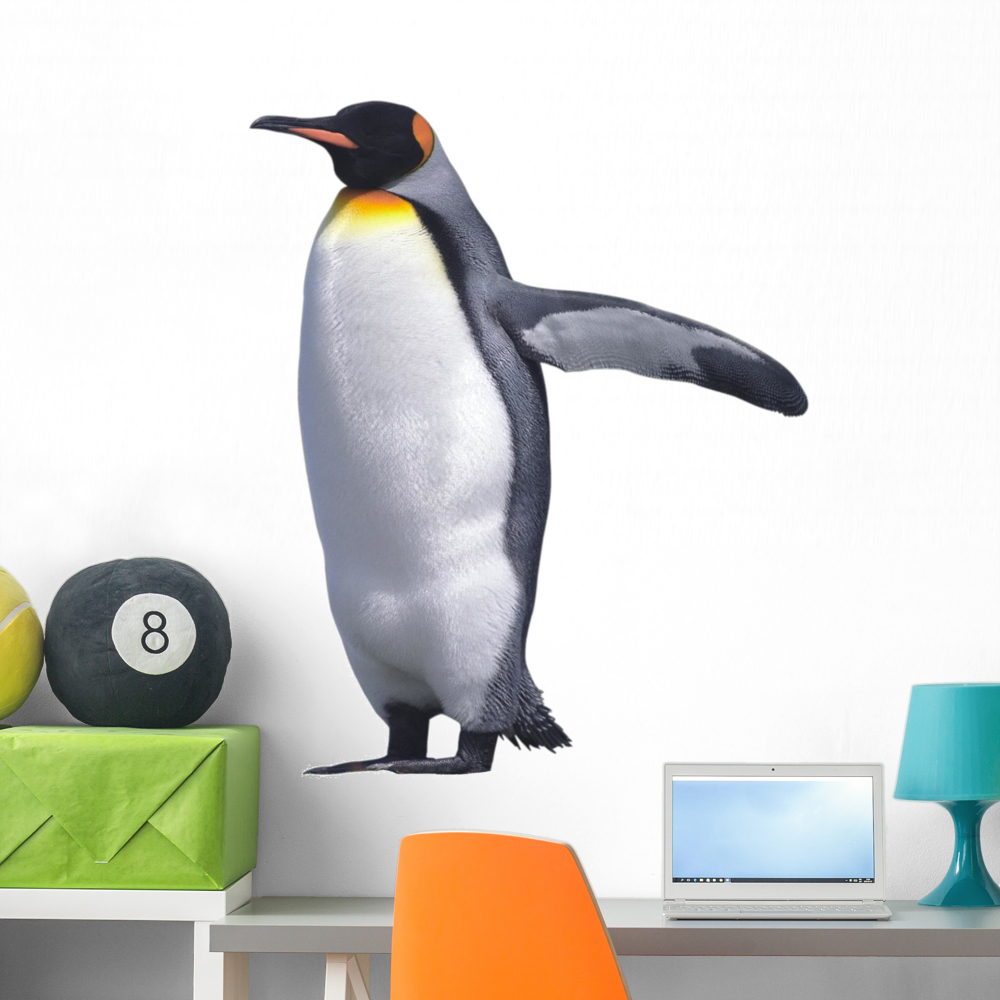Emperor Penguin Wall Decal by Wallmonkeys Peel and Stick Graphic (36 in ...