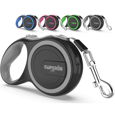 Emperor Pets 26 ft Retractable Dog Leash Large Dogs - Up to 110lbs, Large Dog Leash Heavy Duty Dog Leash Retractable 26 ft - GY26