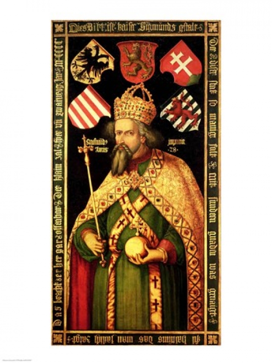 Emperor Sigismund Canvas Art - Albrecht Durer (18 x 24)