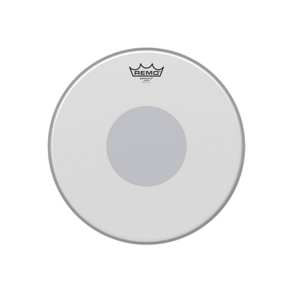 Emperor® X Coated Snare Drumhead - Bottom Black Dot™, 14"