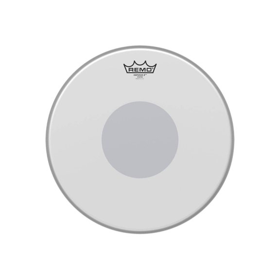 Emperor® X Coated Snare Drumhead - Bottom Black Dot™, 14"