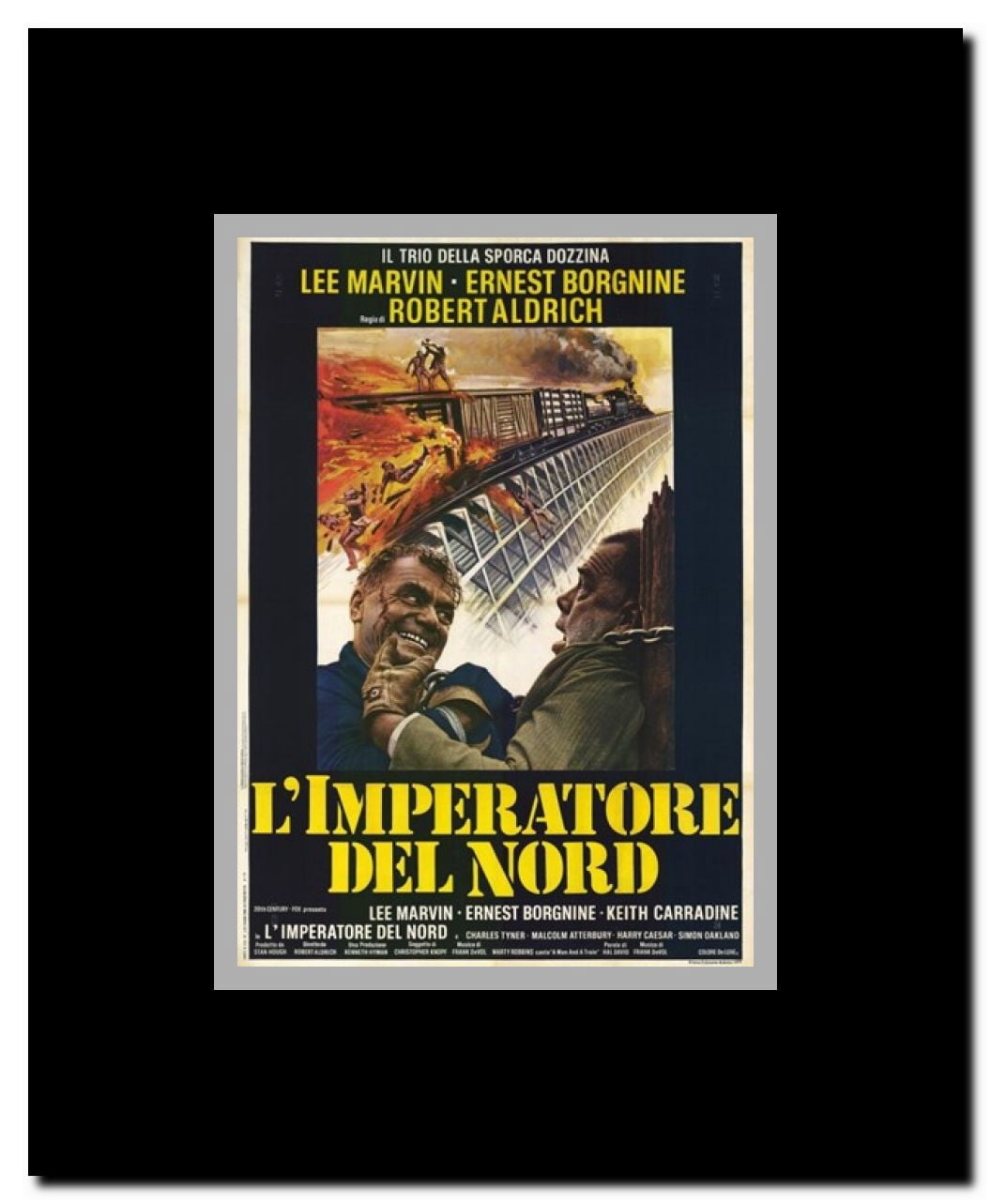 Emperor of the North Pole Framed Movie Poster