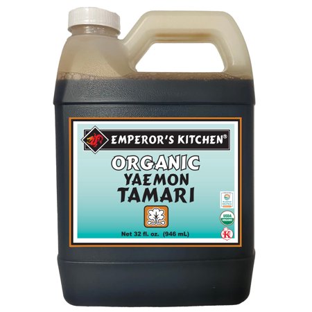 Emperor's Kitchen Organic Traditional Yaemon Tamari Sauce - 32 oz