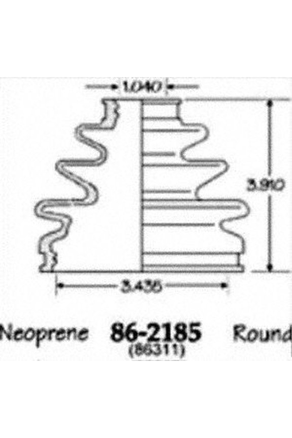 86-2185D CV Boot Kit