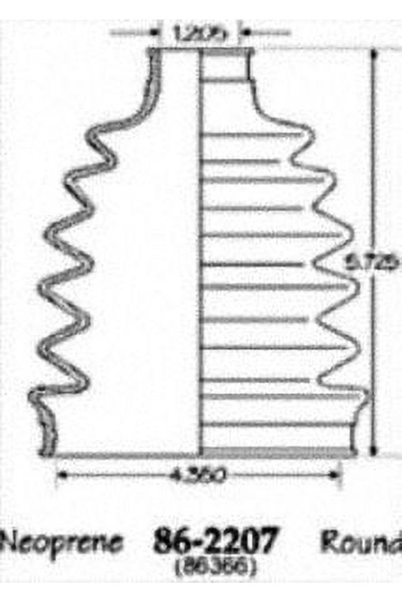 86-2207D CV Boot Kit