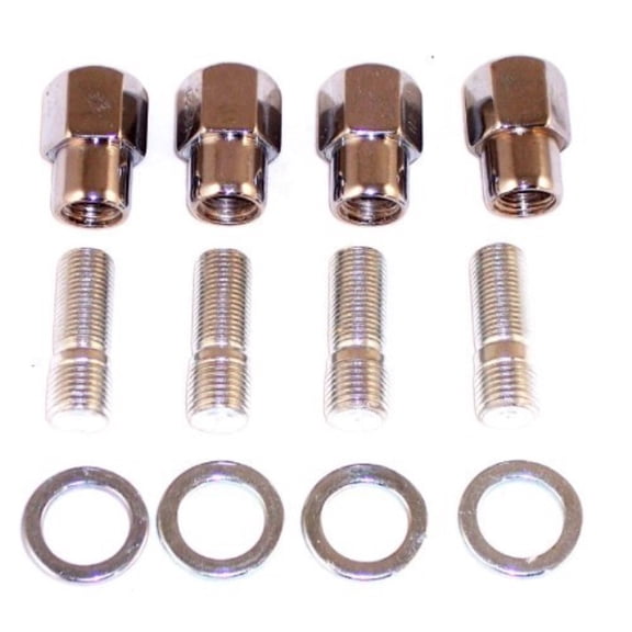 chr mag wheel lugnut & stud 14, dune buggy vw baja bug