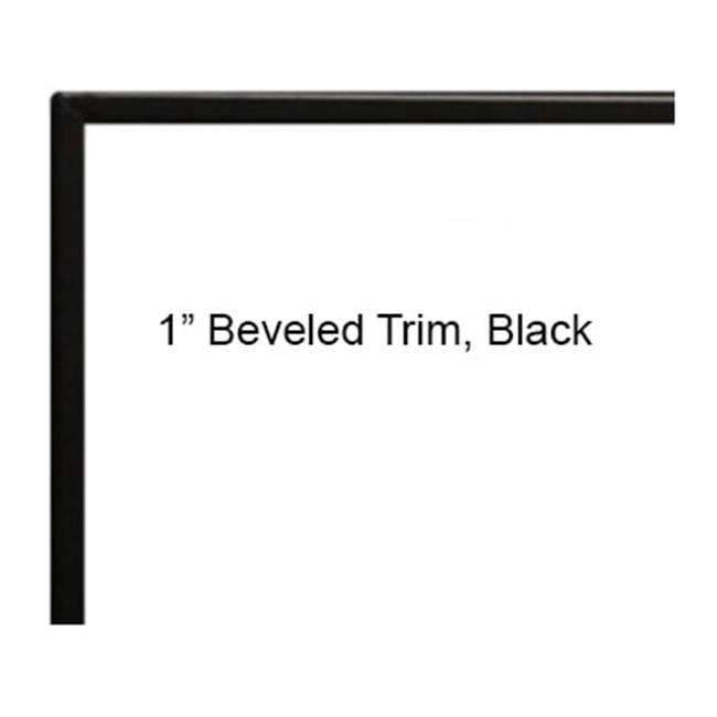 Empire 1 in. Beveled Adjustable Trim Kit Matte Black - Walmart.com