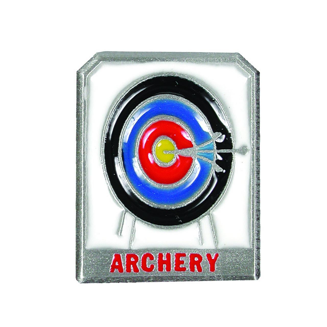 Empire Archery Target Pewter Pin