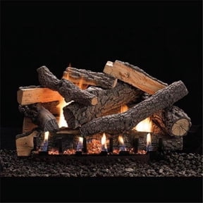 Empire LS24P 24 in. Refractory Log Set - 13 Piece