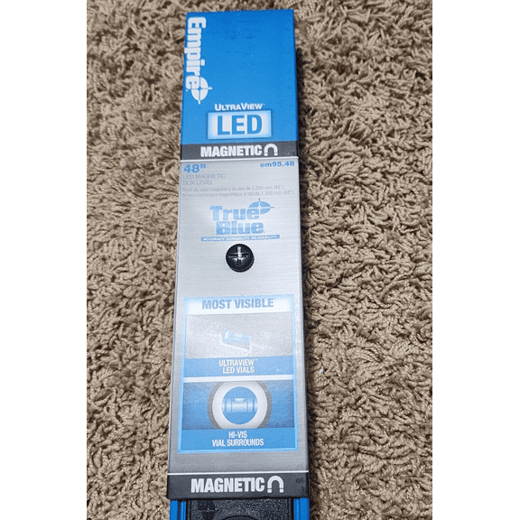 Empire 48" True Blue Mag Led Level EM95.48
