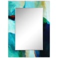 thumbnail image 1 of Empire Art Direct Empire Art "sky"Rectangular Reverse Printed Tempered Art Glass with Rectangular Beveled Mirror 36 in. x 48 in. x 0.4 in. Blue, 1 of 5