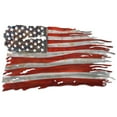thumbnail image 1 of Empire Art Direct ADM-5009-1831-R Free & Brave Hand Painted Etched Metal Wall Sculpture, 1 of 10