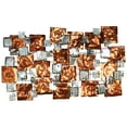 thumbnail image 1 of Empire Art Direct ADM-6126-2949-R Maze Hand Painted Etched Metal Wall Sculpture, 1 of 10