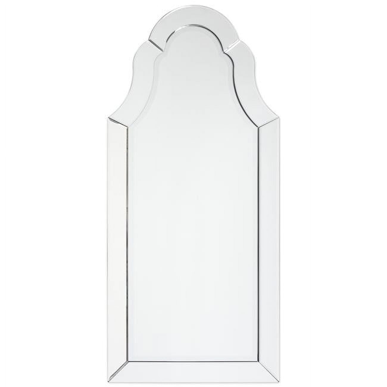 Contemporary Full-Length Beveled Bathroom Vanity Mirror