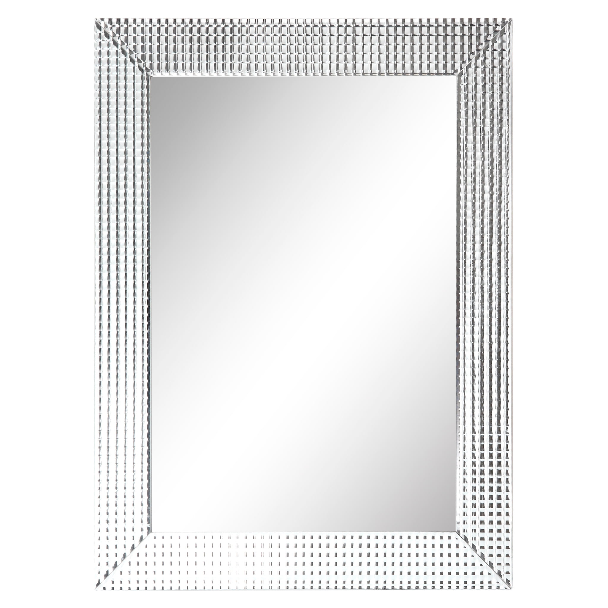 Empire Art Direct Bling Beveled Glass Rectangular Wall Mirror