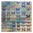 thumbnail image 1 of Empire Art Direct Butterflies Print on Solid Wood Wall Art, 36" x 36", Ready to Hang, 1 of 5