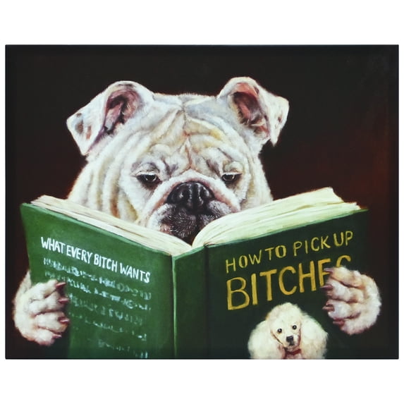 Empire Art Direct Casanova Graphic Art Print on Wrapped Dog Canvas Wall Art, 16" x 20" x 2", Ready to Hang