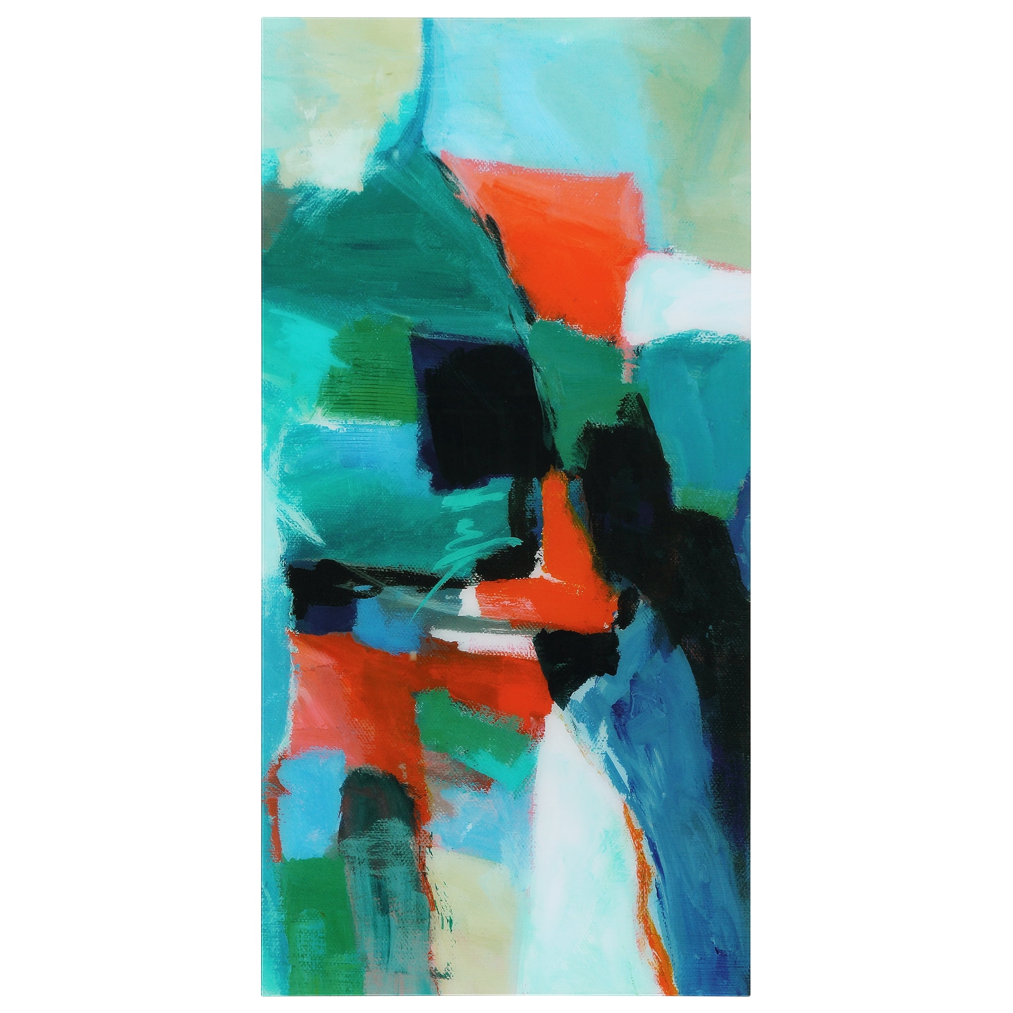 Empire Art Direct Color Splash Frameless Free Floating Tempered Glass Panel Graphic Wall Art, 72" x 36", Ready to Hang