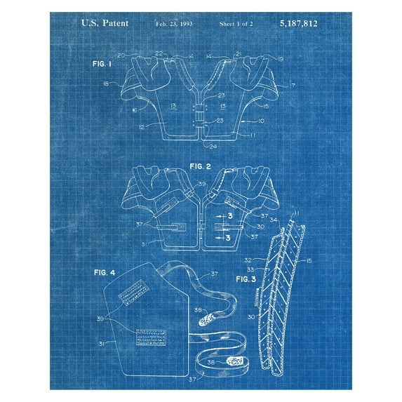 Empire Art Direct Empire Art - Football Pads