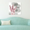 thumbnail image 1 of Empire Art Direct Eucalyptus Bush 2 Frameless Free Floating Tempered Glass Panel Graphic Flower Wall Art, 24" x 24" x 0.2", Ready to Hang, 1 of 6