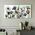 thumbnail image 1 of Empire Art Direct Floral Landscape Frameless Free Floating Tempered Glass Panel Graphic Flower Wall Art, 24" x 48" x 0.2", Ready to Hang, 1 of 14