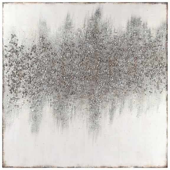 Empire Art Direct Golden Dust Textured Metallic Hand Painted Wall Art, 48" x 48" x 1.5", Ready to Hang
