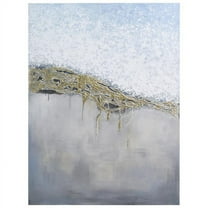 Empire Art Direct Golden Summer Textured Metallic Hand Painted Wall Art, 30" x 40" x 1.5", Ready to hang