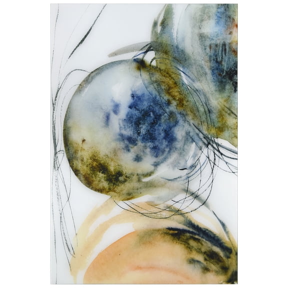 Empire Art Direct Hibernation II Frameless Free Floating Tempered Glass Panel Graphic Wall Art, 48" x 32" x 0.2", Ready to Hang