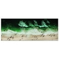 thumbnail image 1 of Empire Art Direct High Tide Frameless Free Floating Tempered Glass Panel Graphic Wall Art, 24" x 63" x 0.2", Ready to Hang, 1 of 5