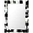 thumbnail image 1 of Empire Art Direct Jam Session Rectangular Beveled Mirror on Free Floating Printed Tempered Art Glass - Clear - 40" x 30", 1 of 9