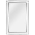 thumbnail image 1 of Empire Art Direct Modern Squared Corner Beveled Rectangle Wall Mirror, 24" x 36", Ready to Hang, 1 of 9