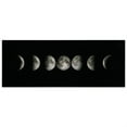thumbnail image 1 of Empire Art Direct Moon Frameless Free Floating Tempered Glass Panel Graphic Wall Art, 24" x 63" x 0.2", Ready to Hang, 1 of 5
