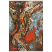 Empire Art Direct Nude Study 2 Hand Painted 3D Metal Wall Art, 48" x 32" x 3.2", Ready to Hang