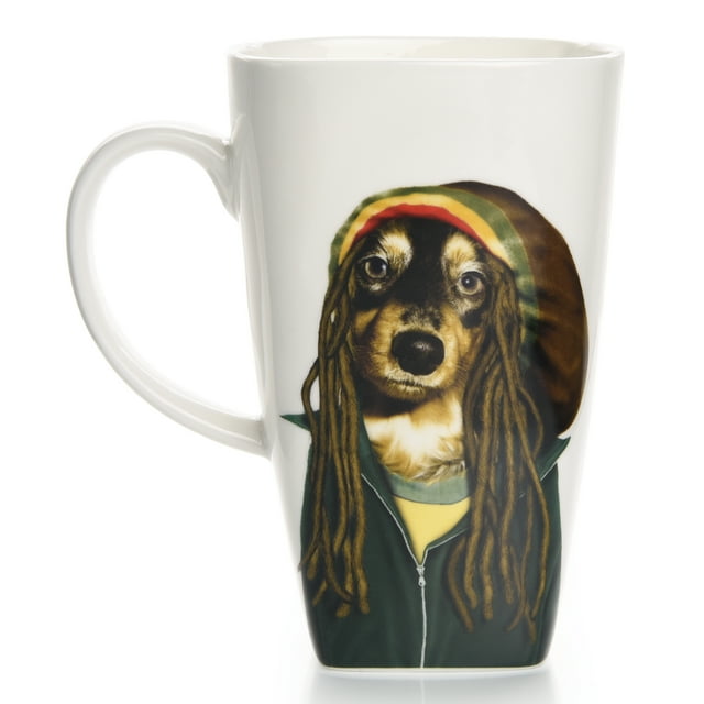 Empire Art Direct Pets Rock Reggae Collectible Fine Bone China Mug 20 oz