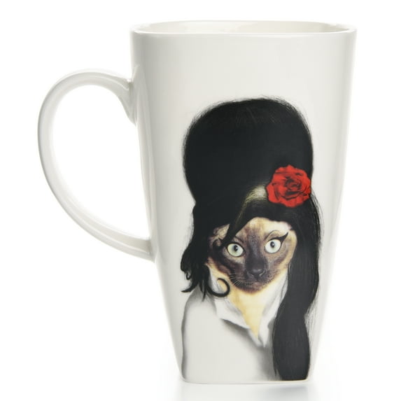 Empire Art Direct Pets Rock Tattoo Collectible Fine Bone China Mug 20 oz