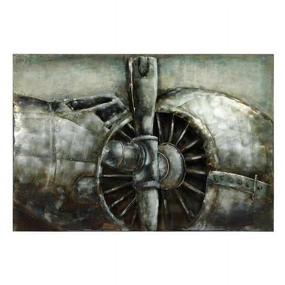 Empire Art Direct Primo Mixed Media Hand Painted Iron Wall Sculpture - Flyaway