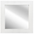 thumbnail image 1 of Empire Art Direct  Silver on White Metallic Shagreen Leather Framed Occasional Beveled Mirror - 48 x 48 in., 1 of 3
