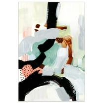 Empire Art Direct Synchronal I Frameless Free Floating Tempered Glass Panel Graphic Wall Art, 48" x 32" x 0.2", Ready to Hang