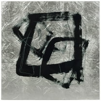 Empire Art Direct Tessellation I Reverse Printed Tempered Glass with Silver Leaf Wall Art, 24" x 24" x 0.2", Ready to Hang