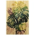 thumbnail image 1 of Empire Art Direct Twilight Palms IV Print on Solid Wood Wall Art, 36" x 24", Ready to Hang, 1 of 5