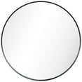 thumbnail image 1 of Empire Art Direct Ultra Brushed Black Stainless Steel Frame Round Wall Mirror, 30" x 30" x 2", Ready to Hang, 1 of 11
