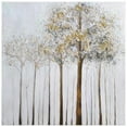 thumbnail image 1 of Empire Art Direct Winter Forest 2 Textured Metallic Hand Painted Wall Art, 36" x 36" x 1.5", Ready to hang, 1 of 6