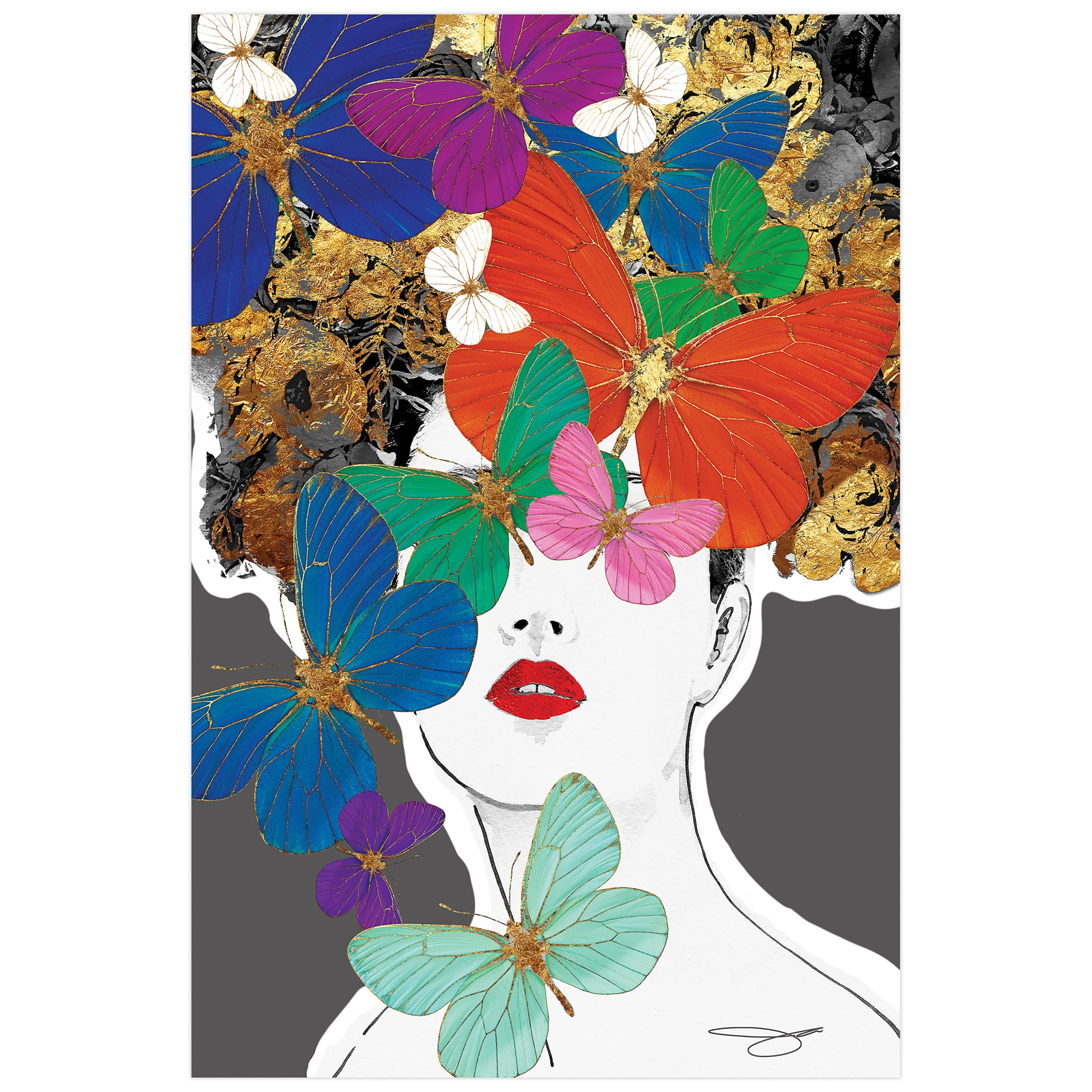 Empire Art Graphic People Art Prints, 32" x 48", by Jodi P.